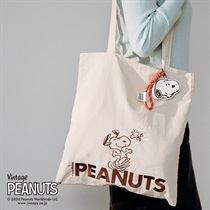 ＜先行予約＞【Cosme Kitchen】＜PEANUTS＞エンブロイダリートートバッグ＜全2色＞