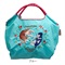 【Ball & Chain】＜FLOWER＞バッグMS＜全2色＞(ブルー)