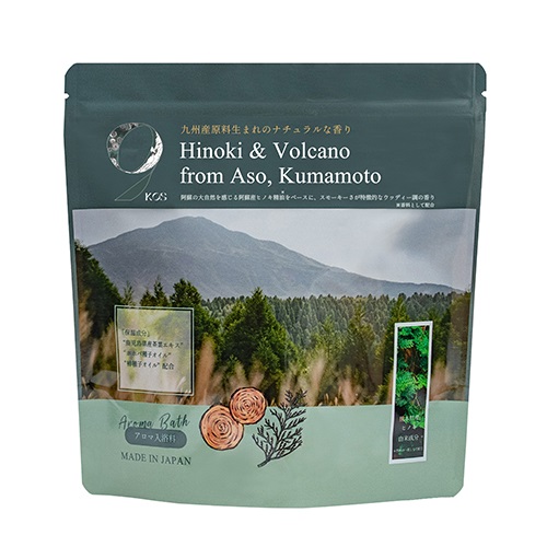 【KOSelig JAPAN】9KOSバスパウダー　Hinoki & Volcano　400g