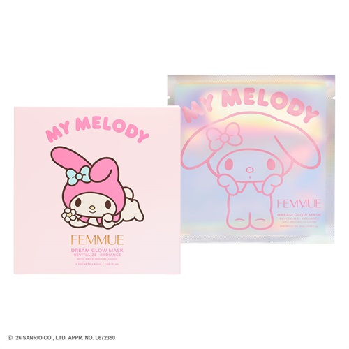 ＜先行予約＞【FEMMUE】＜MY MELODY＞ドリームグロウマスク（RR）