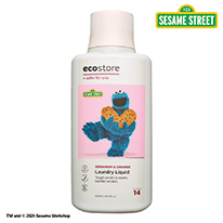 【ecostore】SESAME STREET ランドリーリキッド＜ゼラニウム＆オレンジ＞500mL