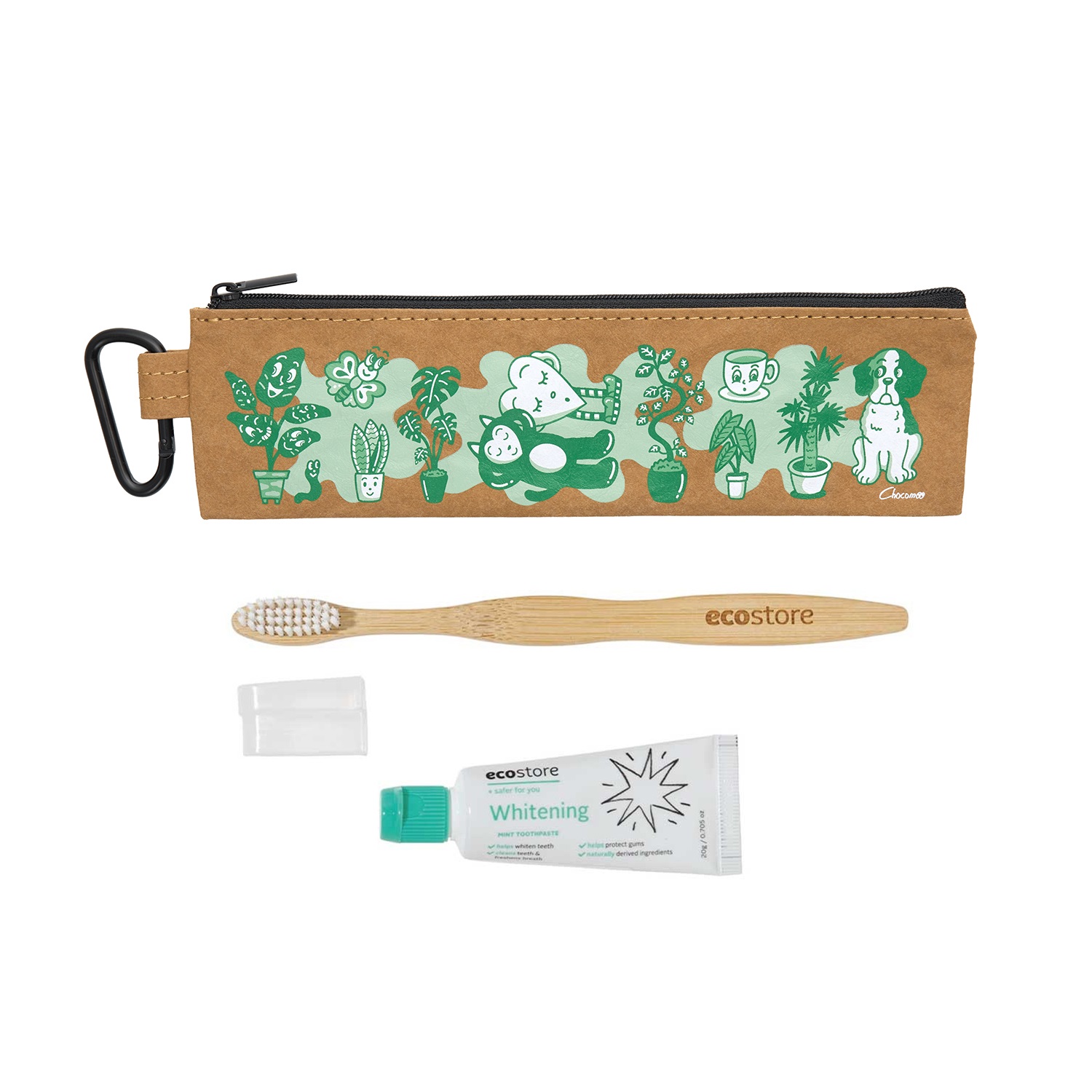 【ecostore】Chocomoo×ecostore オーラルケアセット<RELAX>