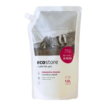 【ecostore】ランドリーリキッド＜ゼラニウム＆オレンジ＞リフィルパック1L