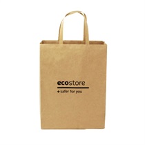 【ecostore】ショッピングバッグ S ＜縦30cm×横23cm×マチ12cm＞
