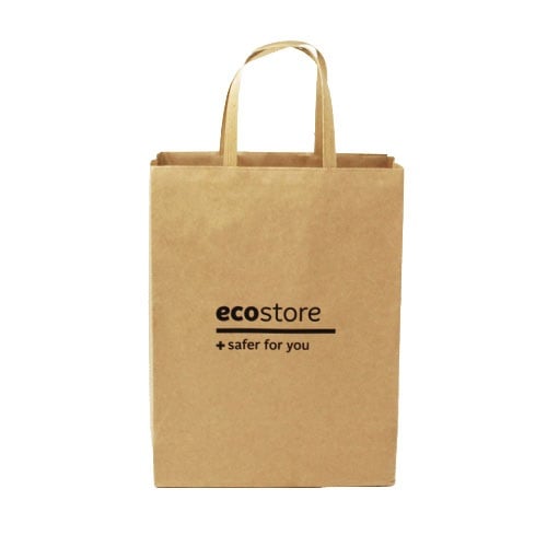 【ecostore】ショッピングバッグ S ＜縦30cm×横23cm×マチ12cm＞