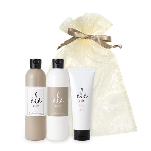 LumiSpa トリートメント用 3個セット ≪15%OFF≫【ele cuir】3ステップサマーヘアケアキット