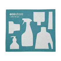 【ecostore】スポンジワイプ ＜ターコイズ＞