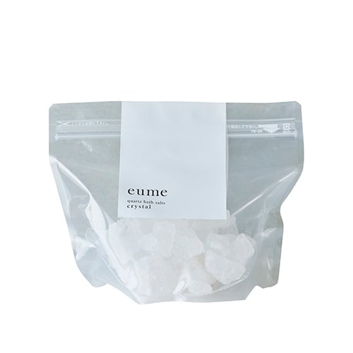 【eume】クォーツバスソルトクリスタル　大容量