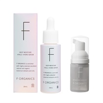 ＜先行予約＞【F ORGANICS】ディープモイスチャー ヒアルハイドロセラム フォーミングウォッシュキット