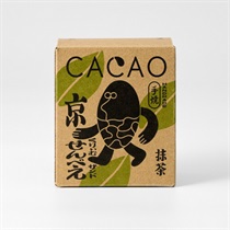 【グッドネイチャーマーケット】GOOD CACAO　カカオ京せんべえくりぃむサンド抹茶