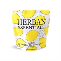 【HERBAN ESSENTIALS】アロマタオル ミニ ＜レモン＞