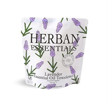 【HERBAN ESSENTIALS】アロマタオル ミニ ＜ラベンダー＞