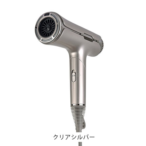 【KINUJO】シルクプレミアムドライヤー HP001＜全2色＞(クリアシルバー)
