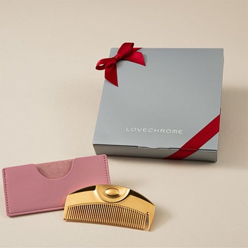 【LOVECHROME】K24GPツキゴールド ケース付きBOX(PINK)