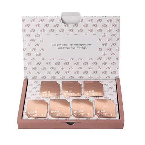＜先行予約＞【Lypo-C】SKINBEAUTY ファースト グロウエッセンス 7 PURE DROPS KIT
