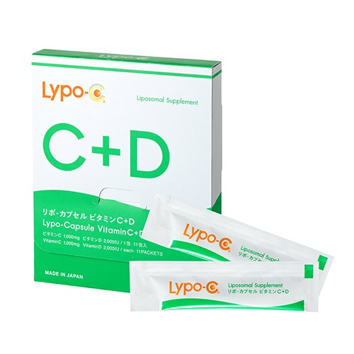 ＜先行予約＞【Lypo-C】Vitamin C+D 11包入