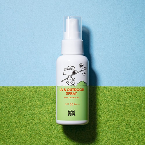 【MAMMABABY】SNOOPY UV&アウトドアスプレーSPF35/PA+++