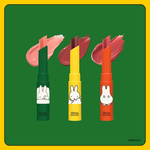 【Mitea ORGANIC】＜miffy2026＞セラムオイルリップスティック　［01,05,07］
