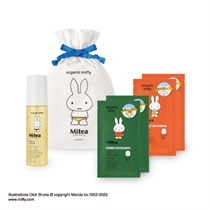 ＜先行予約＞＜数量限定・miffyデザイン＞【Mitea ORGANIC】スキンケアセット（無料特典巾着付き）