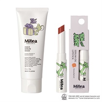 【Mitea ORGANIC】リップ04＆アクアセラムウォッシュキット（トムジェリ）