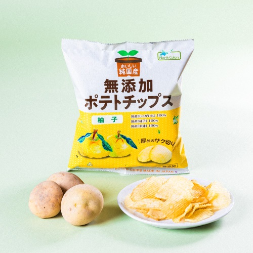 【North Colors】純国産 ポテトチップス　柚子