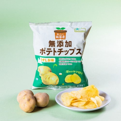 【North Colors】純国産 ポテトチップス　うすしお味
