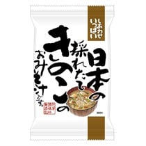 【しあわせいっぱい】日本の採れたてきのこのおみそ汁
