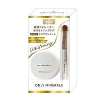 【ONLY MINERALS】薬用コンシーラー ホワイトニングケア ライト ＋ ミニブラシセット