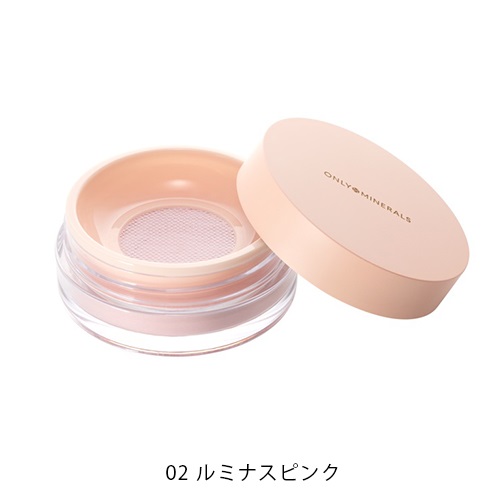【ONLY MINERALS】ミネラルクリアグロウフェイスパウダーN＜全2色＞(02 ルミナスピンク)