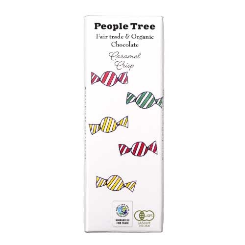 【People Tree】板チョコ・オーガニック　カラメルクリスプ0