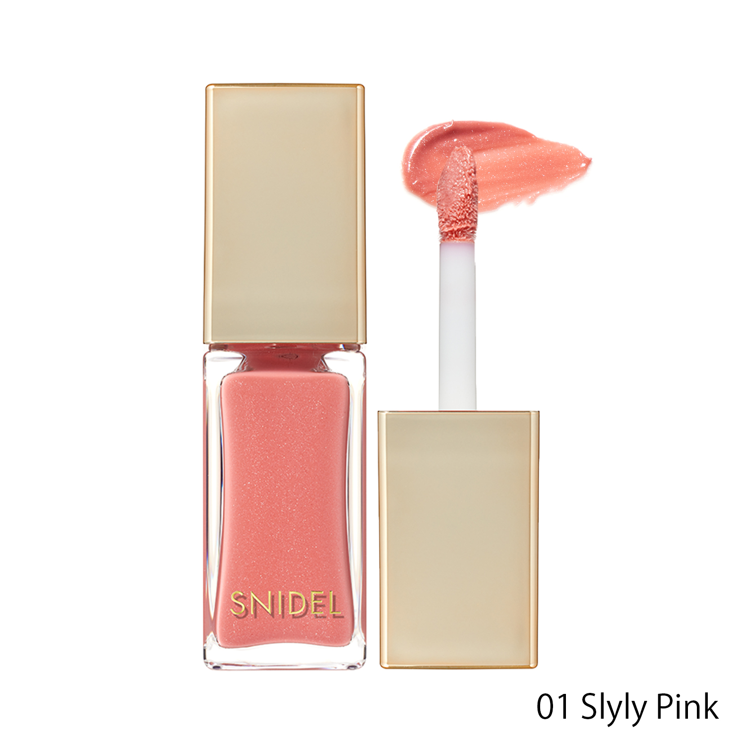 【SNIDEL BEAUTY】ピュア リップ ラスター＜全6色＞(01 Slyly Pink)