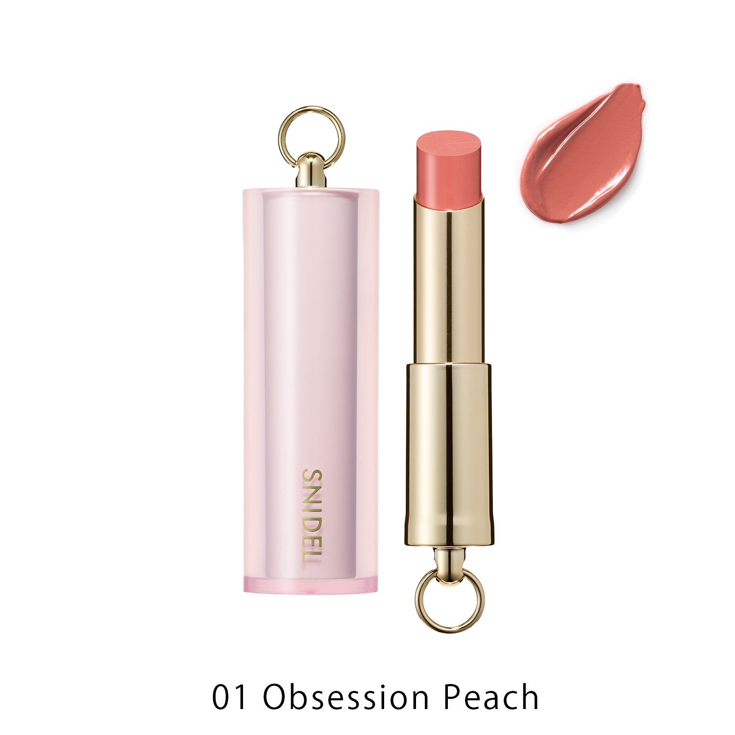 【SNIDEL BEAUTY】ルージュ クチュール＜全8色＞＜2025 SS Collection＞01 Obsession Peach