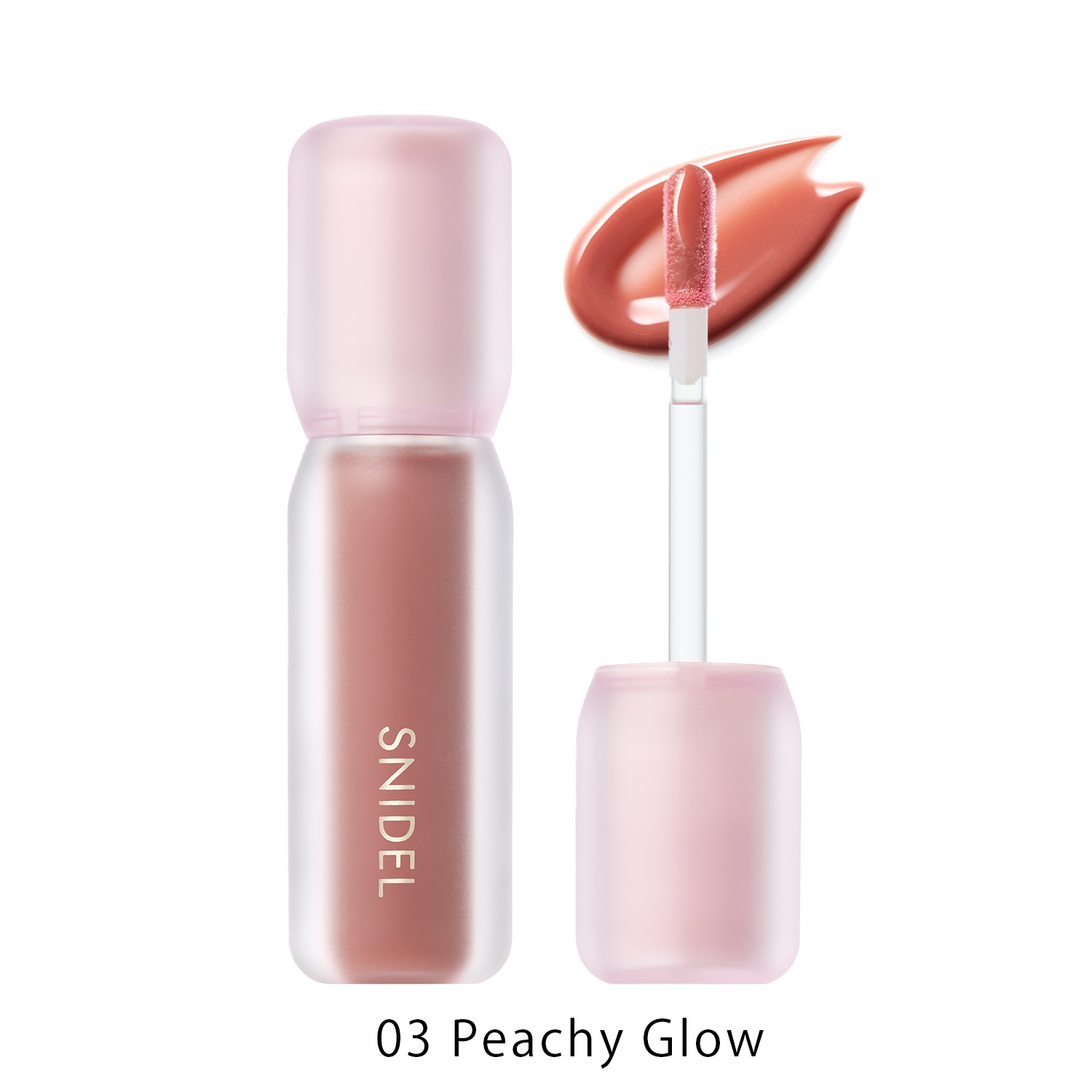 【SNIDEL BEAUTY】ピュア グロッシー ティント［01～06］＜2026 Summer Collection＞(03　Peachy Glow)