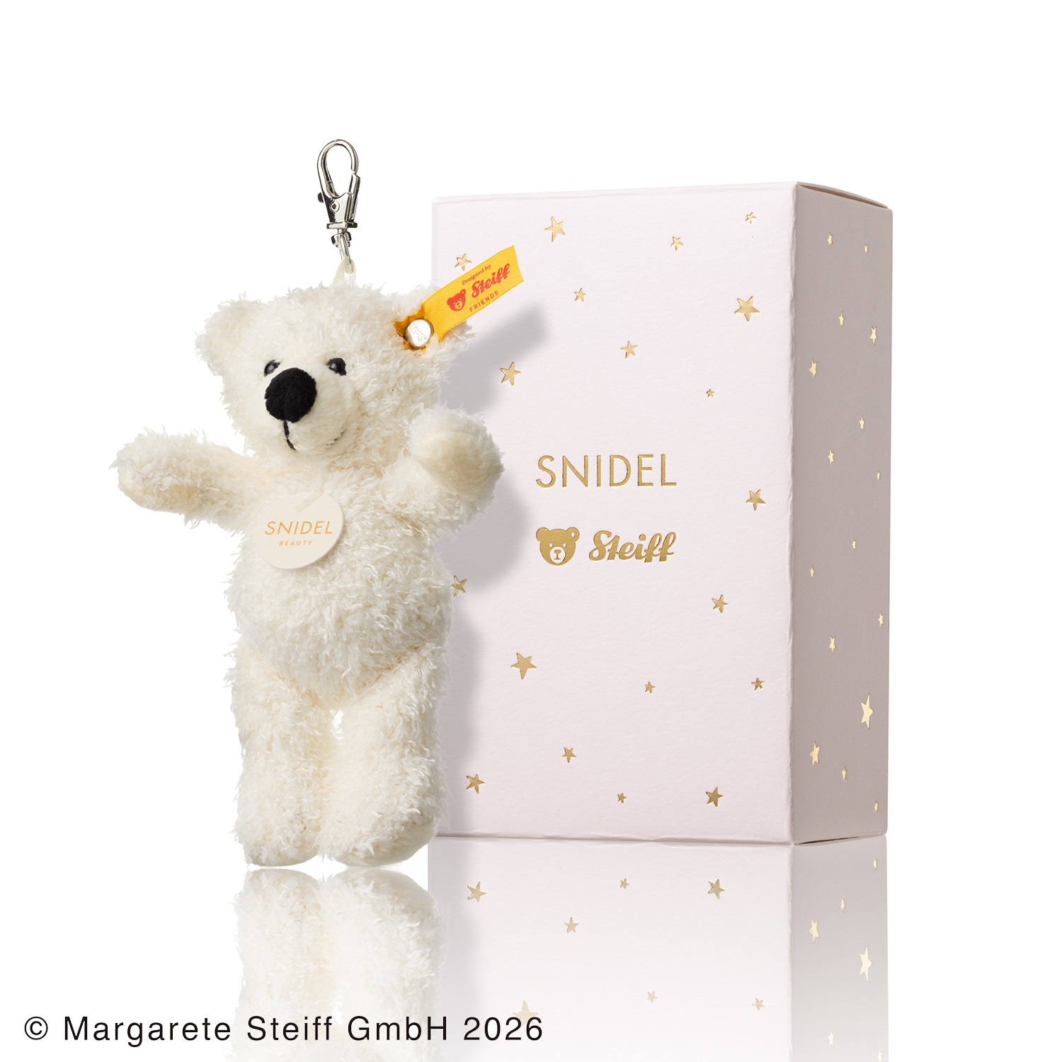 【SNIDEL BEAUTY】Steiff ソフトキーリング・テディベア　ロッテ＜Steiff collaboration＞