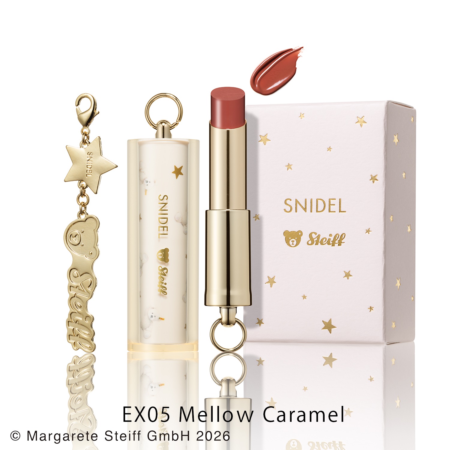 《予約開始》11月13日(金)10時～【SNIDEL BEAUTY】メルティング カラー バーム キット［EX04,EX05］＜Steiff collaboration＞(EX05 Melloｗ Caramel-（11月下旬発送予定）)
