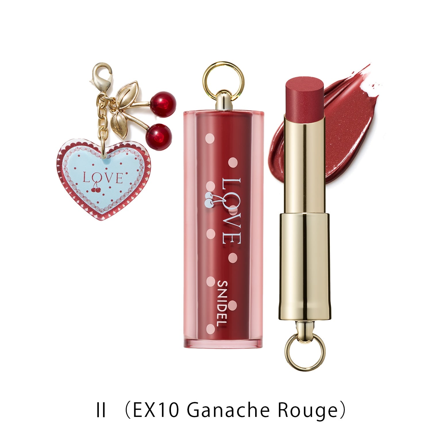 【SNIDEL BEAUTY】ルージュ クチュール キット［Ⅰ,Ⅱ］＜2026 Valentine Collection＞Ⅱ（EX10 Ganache Rouge）