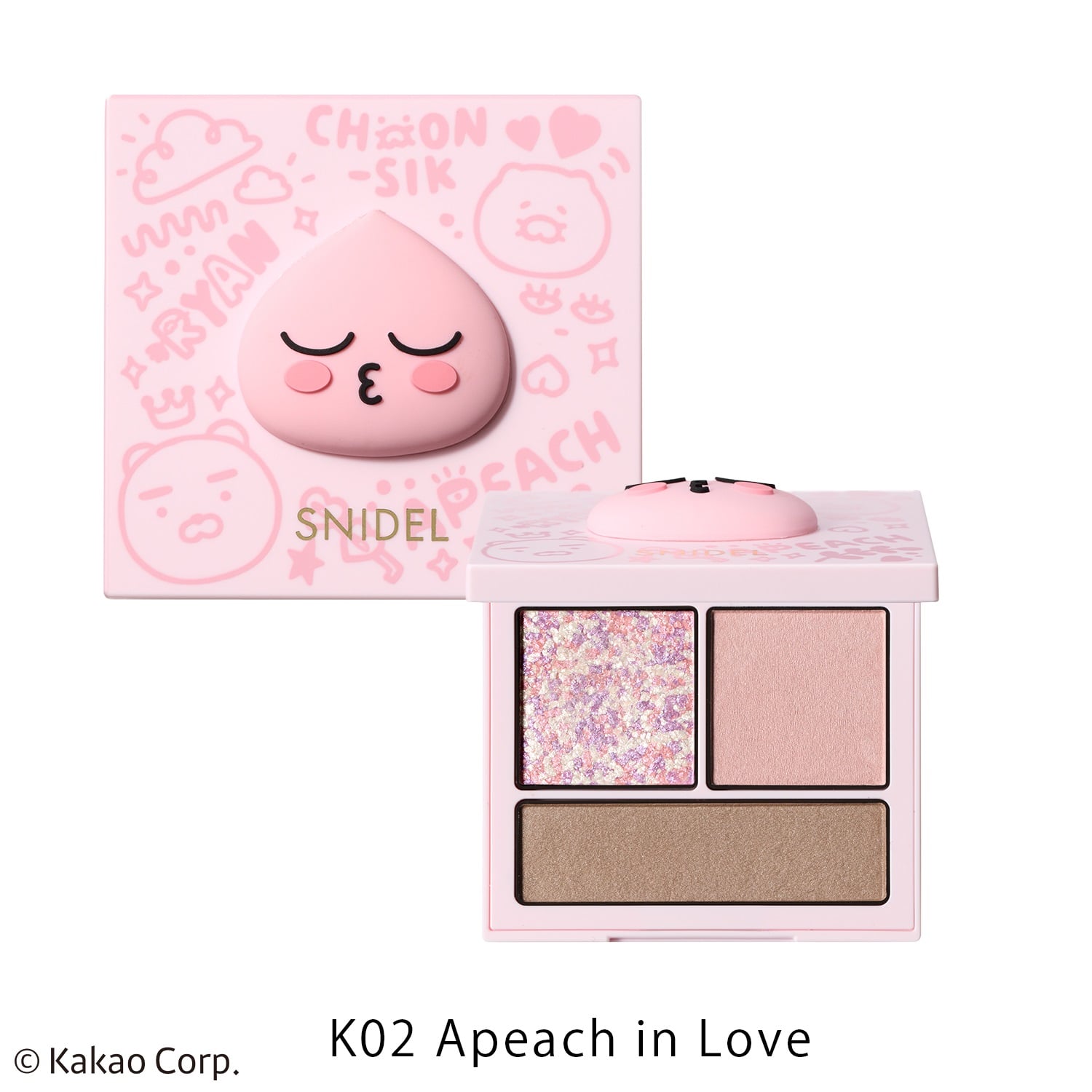 【SNIDEL BEAUTY】テイラード カラー アイズ［K01,K02］＜Kakao Friends Collection＞K02 Apeach in Love