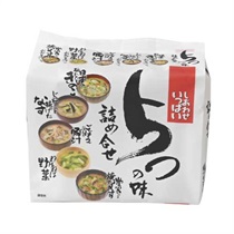 【しあわせいっぱい】みそ汁 5つの味詰め合せ