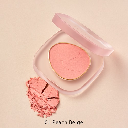 【to/one×KEITA MARUYAMA】ペタル フロート ブラッシュ＜全5色＞SAKURA Collection(01 ピーチ ベージュ-01 Peach Beige)