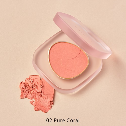 【to/one×KEITA MARUYAMA】ペタル フロート ブラッシュ＜全5色＞SAKURA Collection(02 ピュア コーラル-02 Pure Coral)