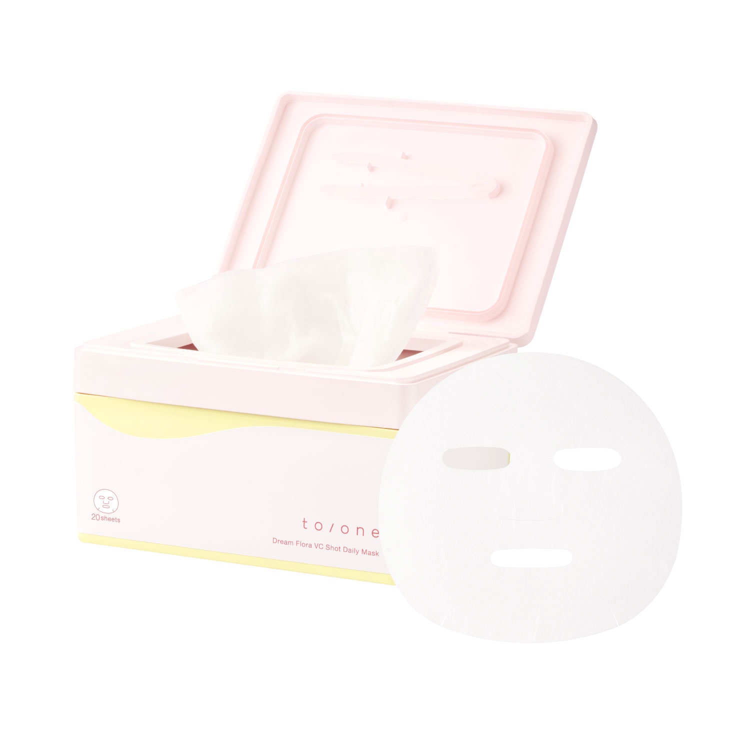 【to/one】ドリーム フローラ Cショット デイリー マスク　20枚入