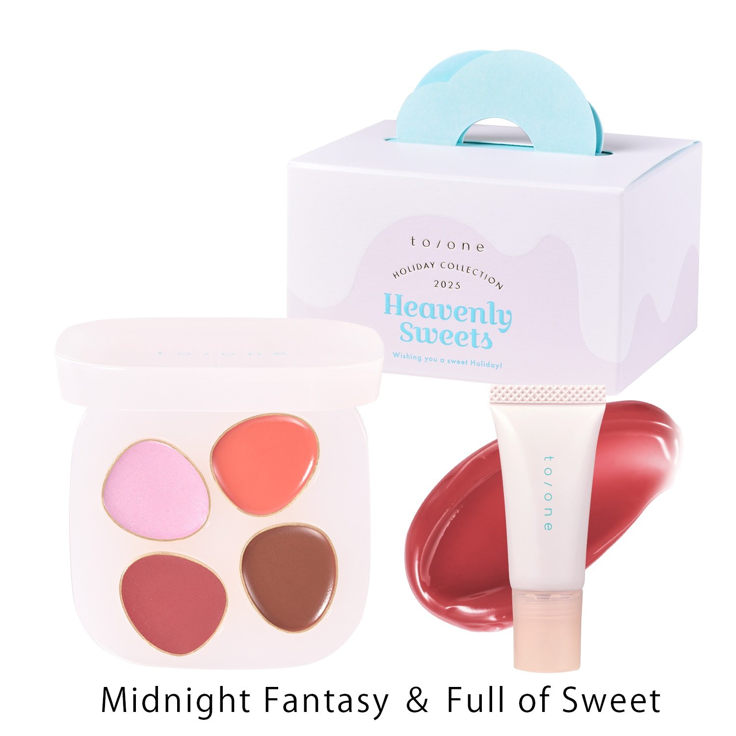 【to/one】ヘブンリ― スイーツ ボックス＜限定品全3種＞＜Holiday Collection＞Midnight Fantasy ＆ Full of Swe