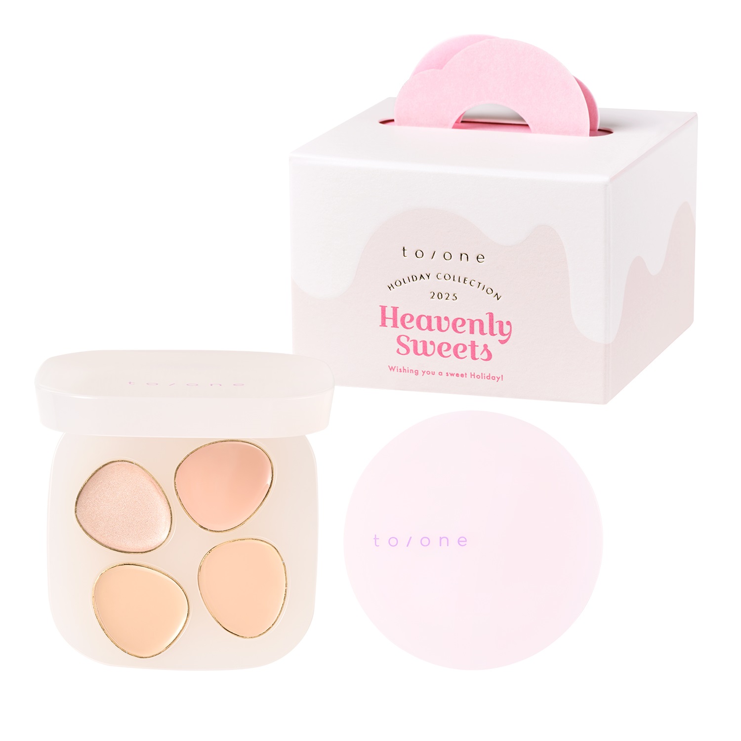 【to/one】ヘブンリ― スイーツ ベースメイク ボックス＜Holiday Collection＞