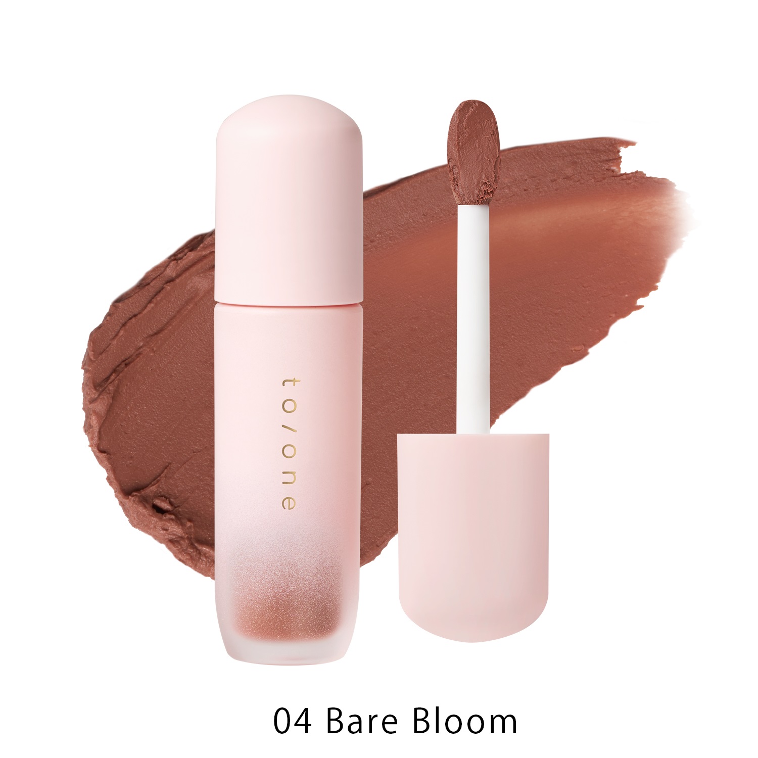 【to/one】ペタル ブルーミング マット リップ［01～04］＜2026 SS Collection＞(04 Bare Bloom)