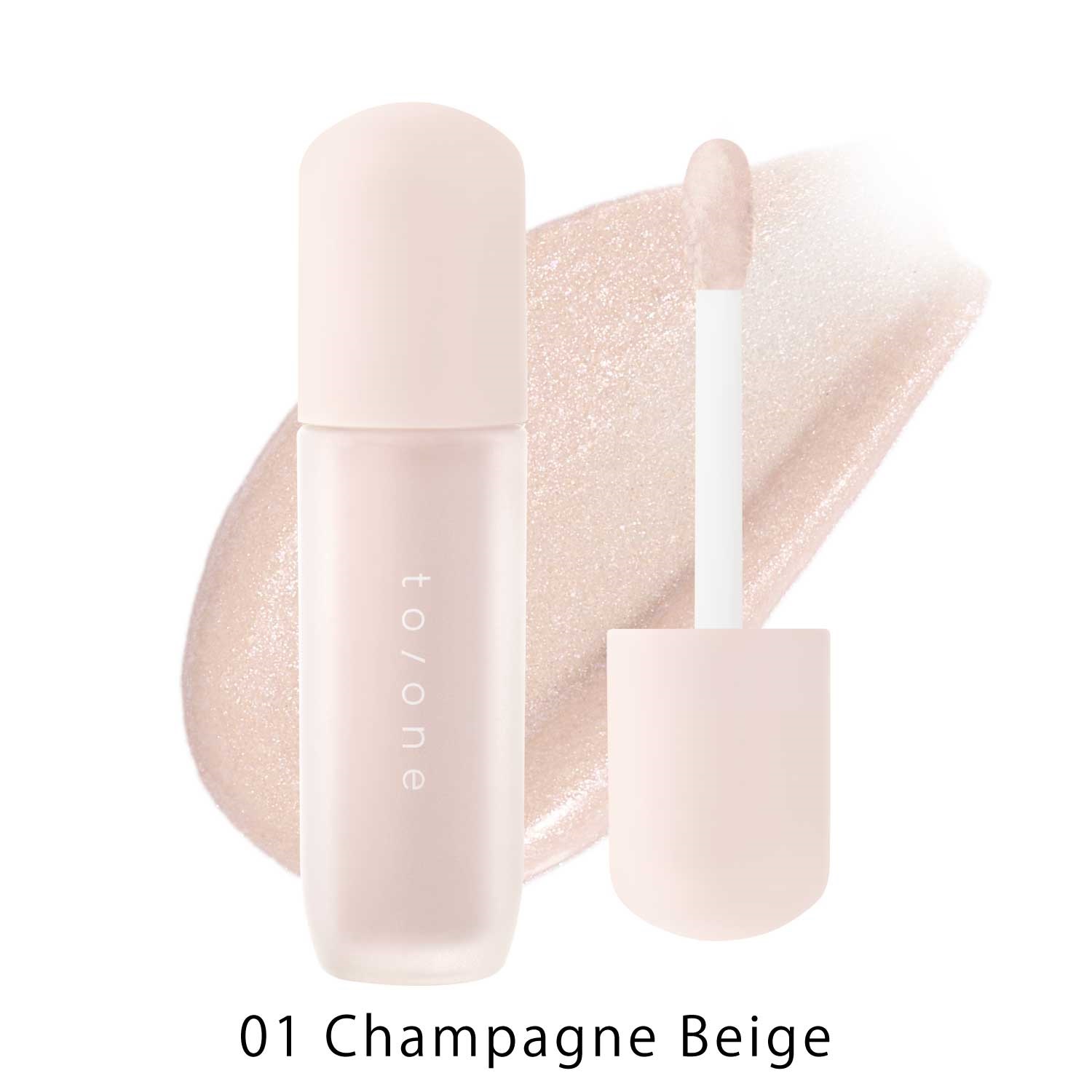 【to/one】ルミナス グロウ リキッド［01～03］(01 Champagne Beige)