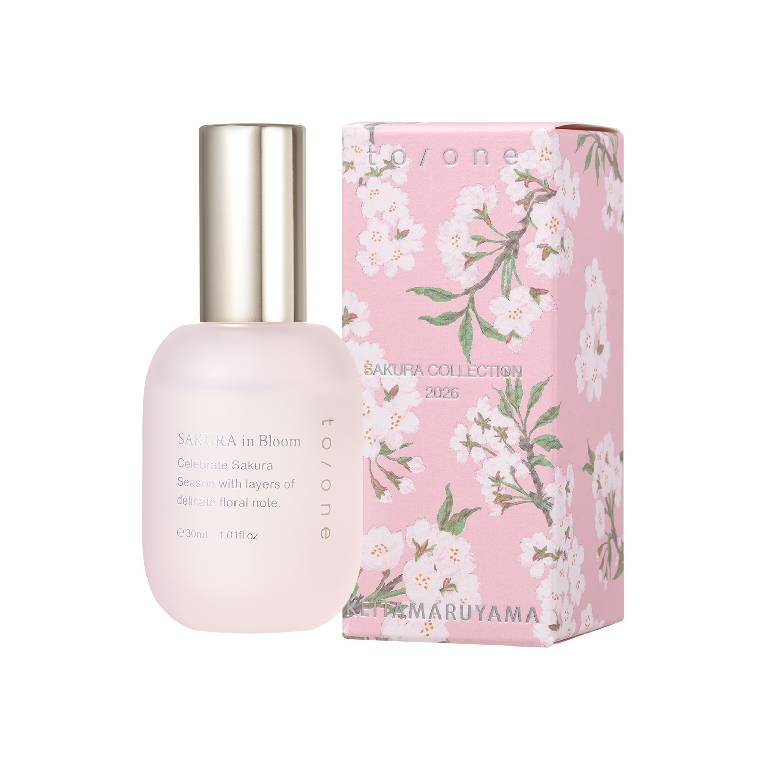 【to/one×KEITAMARUYAMA】オードトワレ SAKURA in Bloom＜限定品＞