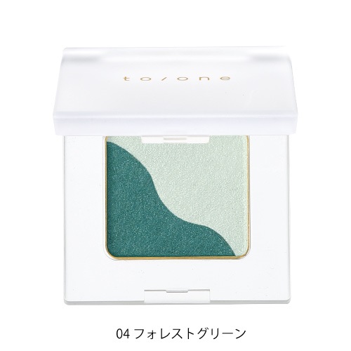 【to/one】ペタル アイシャドウ＜全19色＞(04:フォレストグリーン -- 04:Forest green)