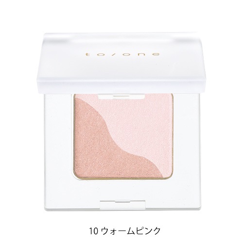 【to/one】ペタル アイシャドウ＜全19色＞(10:ウォームピンク - 10:Warm pink)