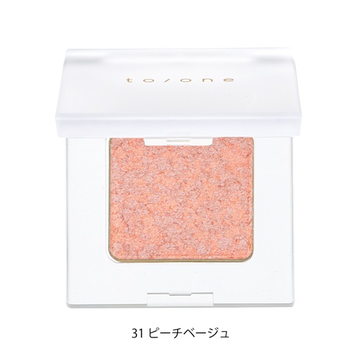 【to/one】ペタル アイシャドウ＜全3色＞(31:ピーチベージュ-31:peachbeige)