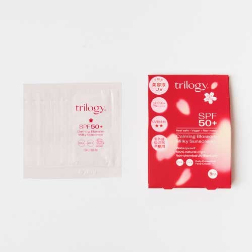 【trilogy】カーミングブロッサム　UVミルク　トライアルセット